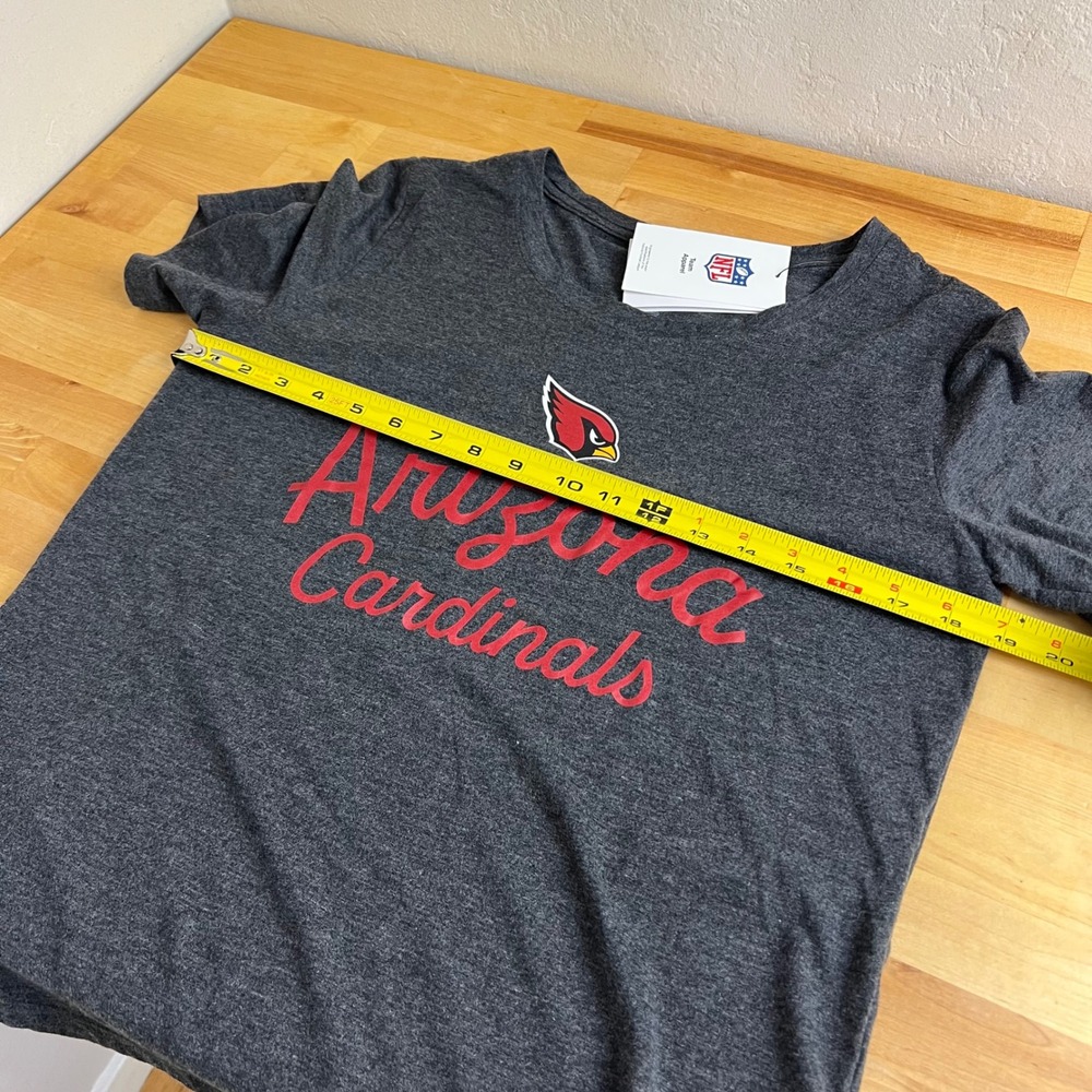 Arizona Cardinals Nike T-Shirt Womens Size Medium Gray Tee NFL Football NEW - Picture 6 of 7